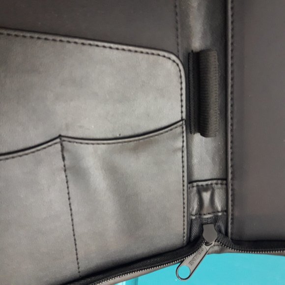 Daytimer Planner Leather Organizer Notebook Holder Retro Vintage Back to School - Picture 12 of 15